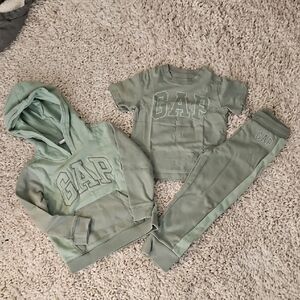 GAP Kids Mint Green Sweatsuit